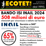 BANDO ISI INAIL 2024 2025 AMIANTO ECOTETI SRL